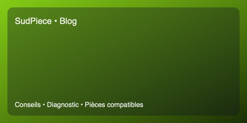 Intercooler qui fuit : symptômes, diagnostic, réparation