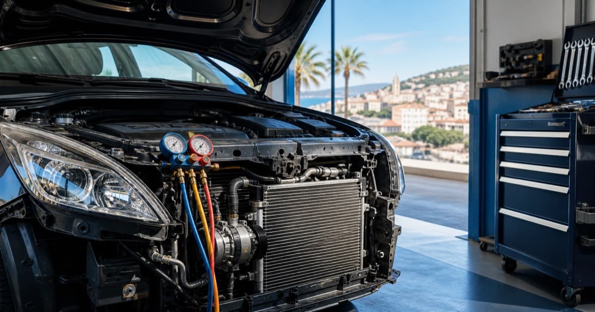 Climatisation voiture à Nice : quoi vérifier avant l'été ?