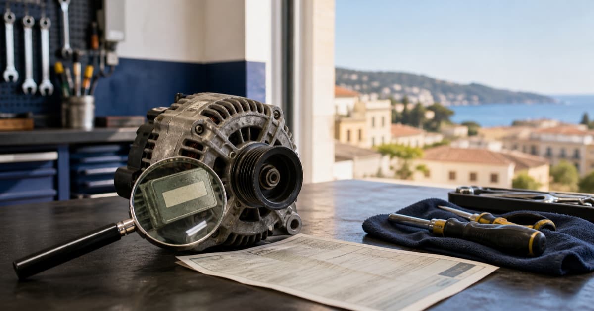 Pièce auto d'occasion à Nice : trouver la bonne référence
