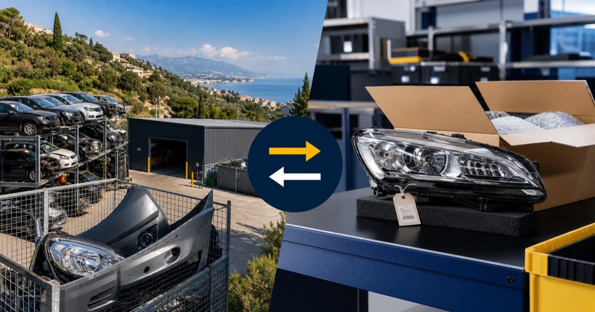 Casse auto à Nice ou commande en ligne : que choisir ?
