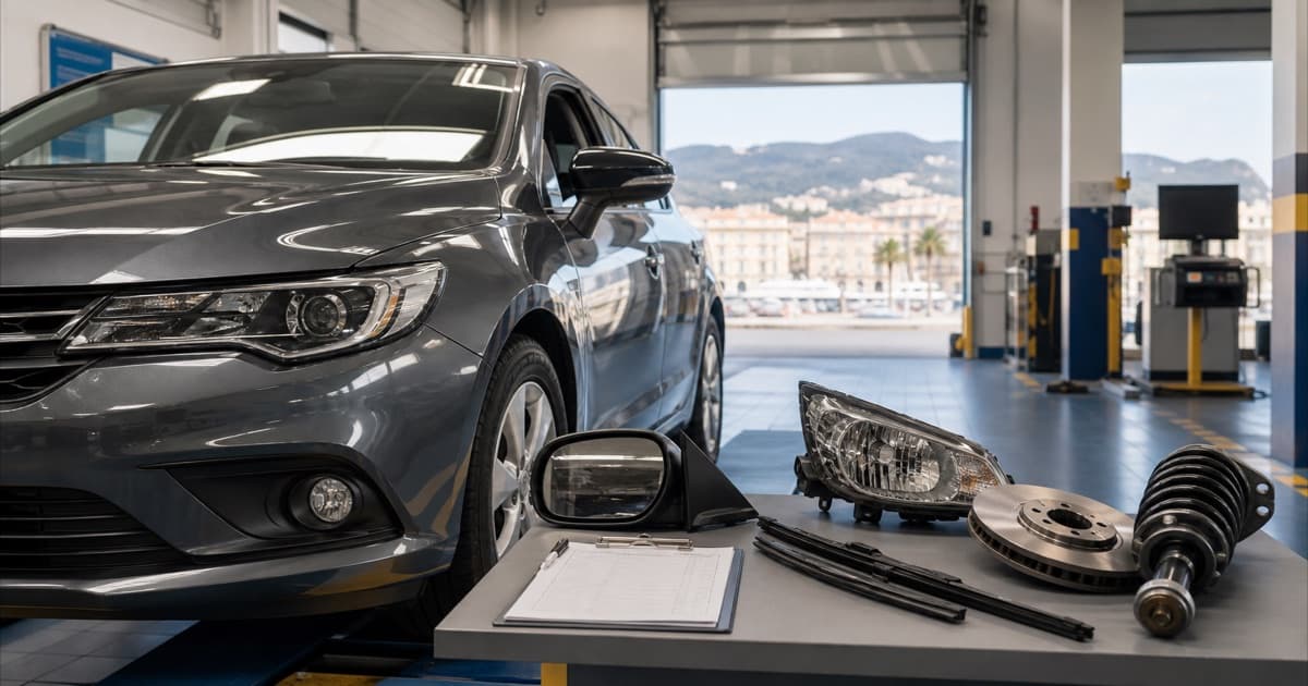 Contre-visite à Nice : quelles pièces remplacer ?
