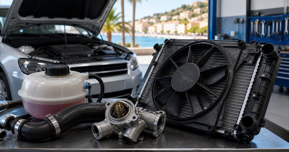 Surchauffe moteur à Nice : radiateur ou ventilateur ?